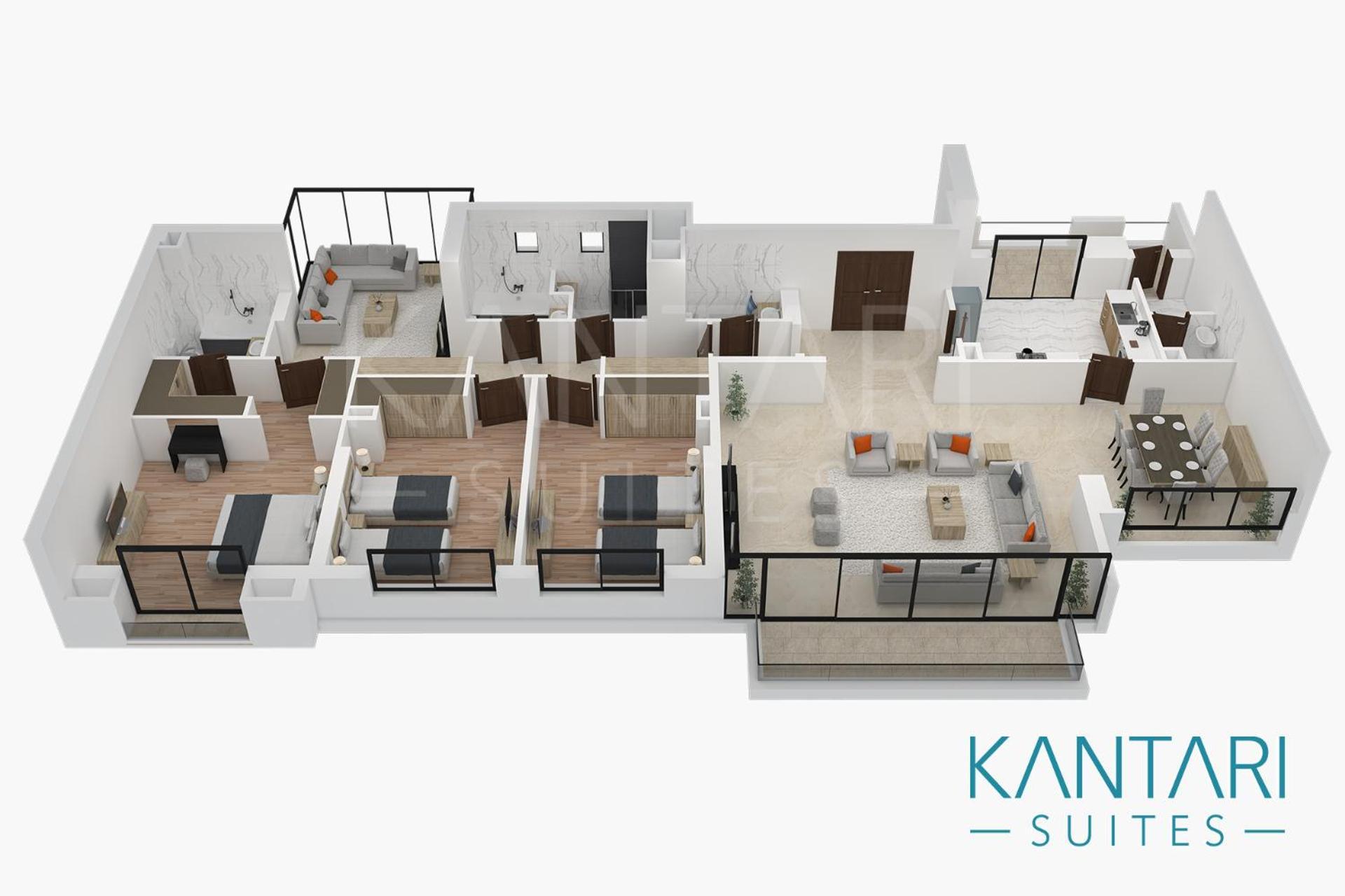 Kantari Suites Beirute Exterior foto